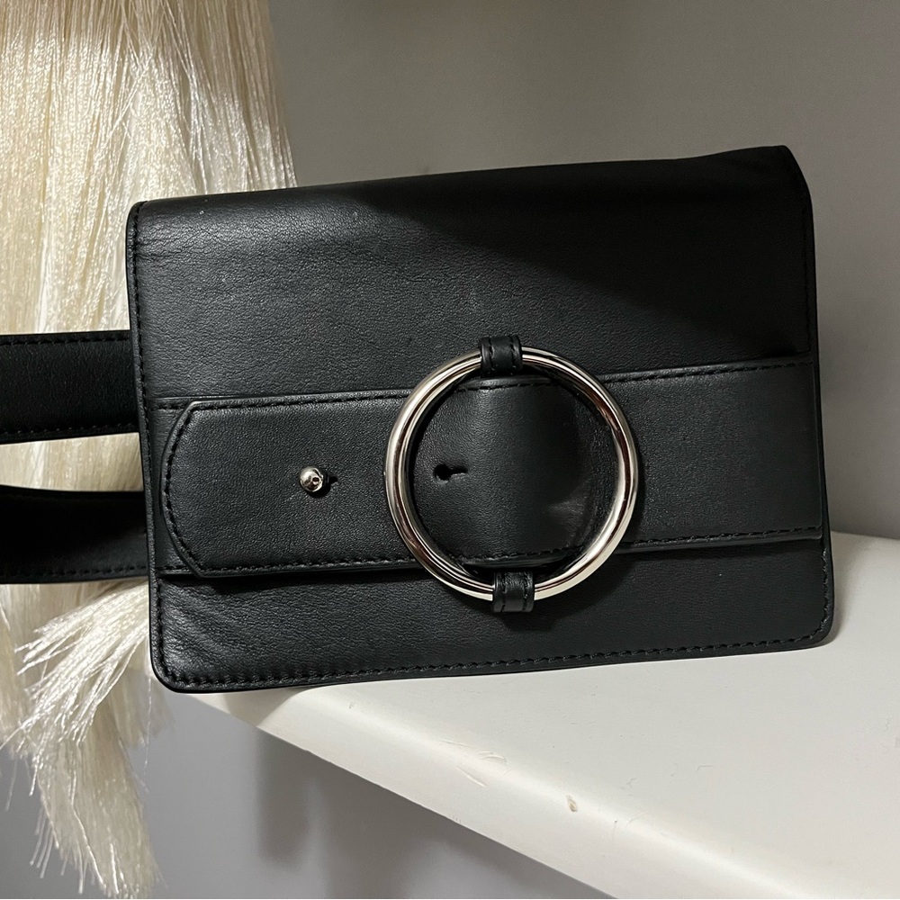 Parisa Wang allured black belt bag